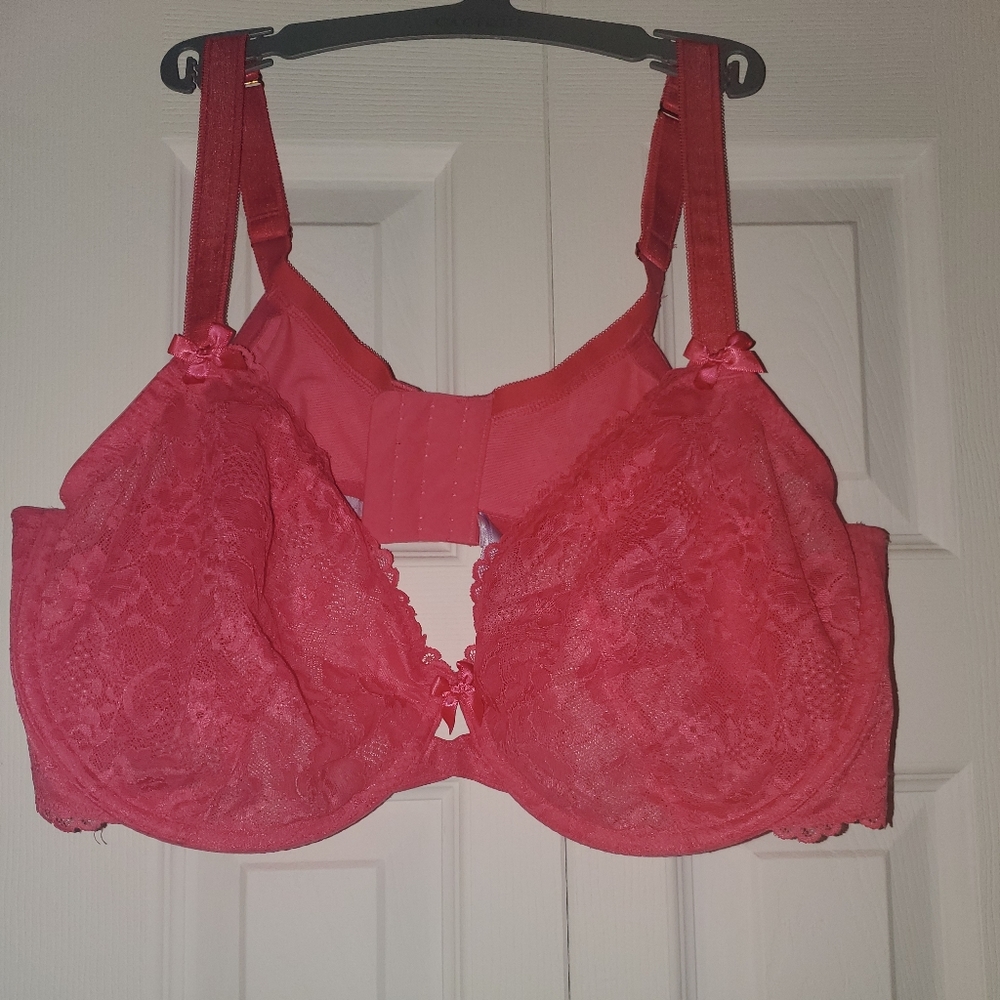 floral lace bra